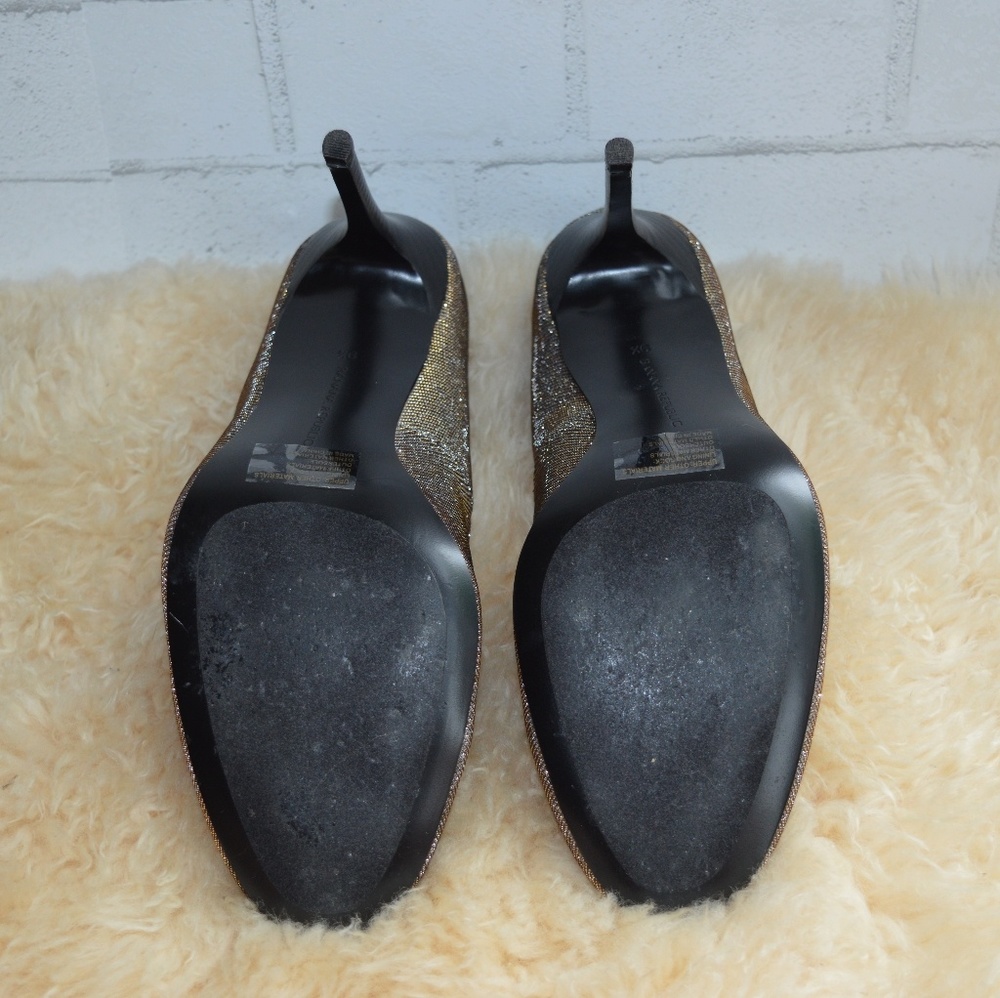 Banana Republic "Violet" sparkly heels 3in - Picture 2 of 6